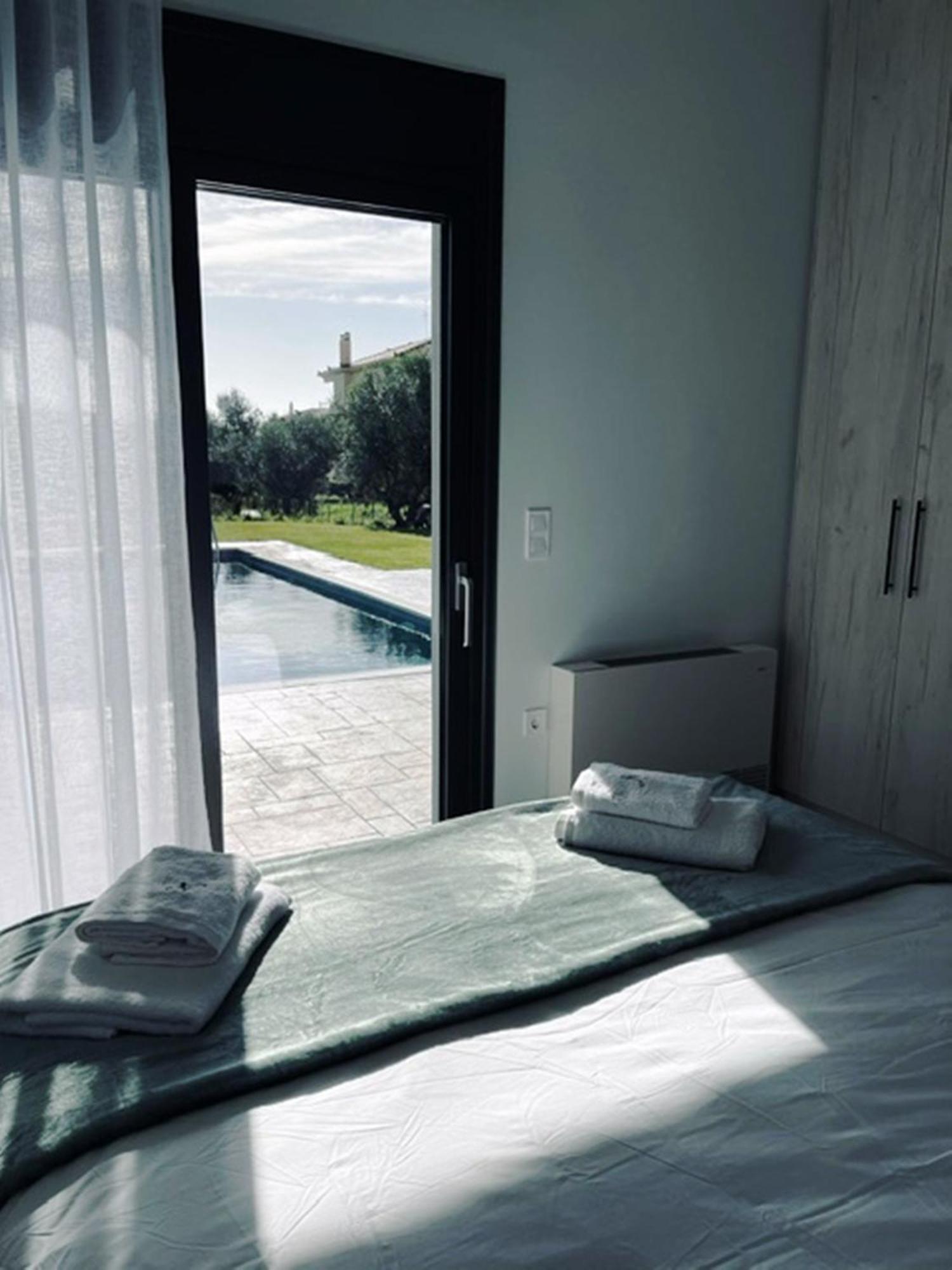 Nostos Luxury Villas With Private Pool In Nafpaktos Exterior photo